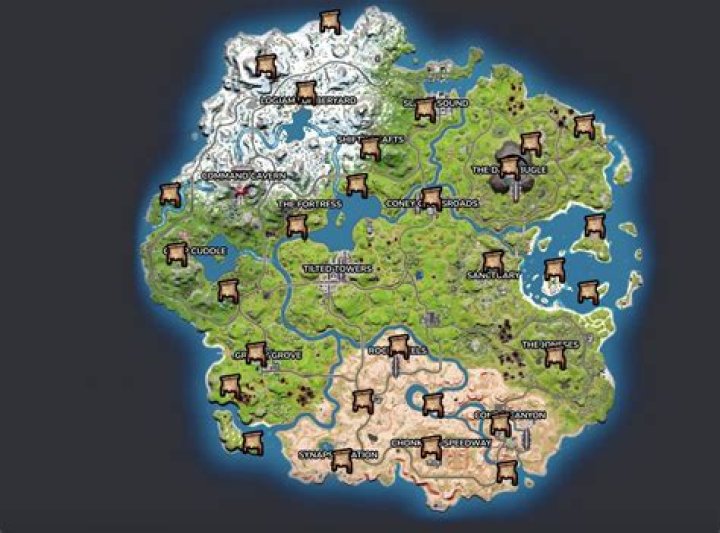 All Bounty Board Locations in Fortnite Chapter 3 (Season 2)