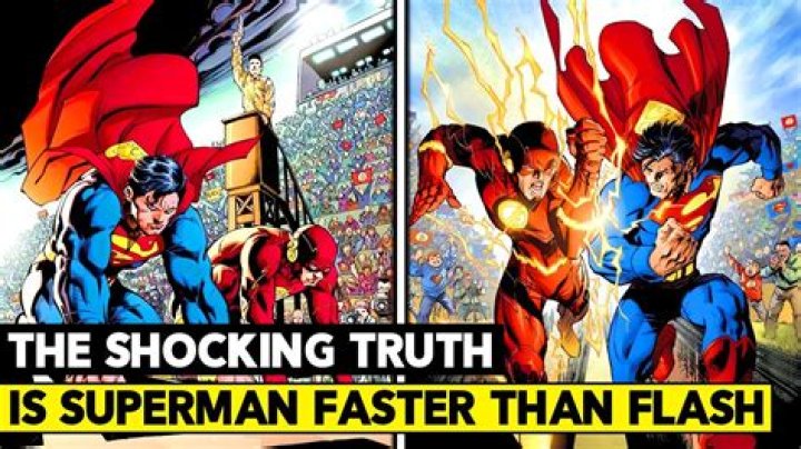 DC Confirms Who's Faster: Flash or Superman?